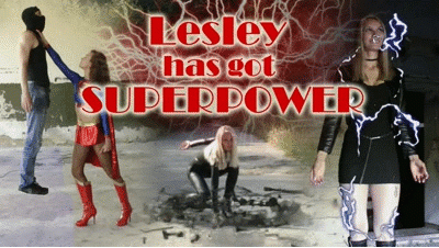 Lesley drains the superpowers from Supergirl